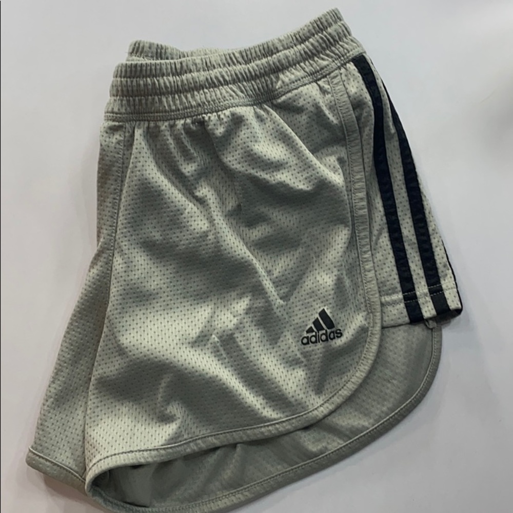 Grey Adidas Athletic Shorts
